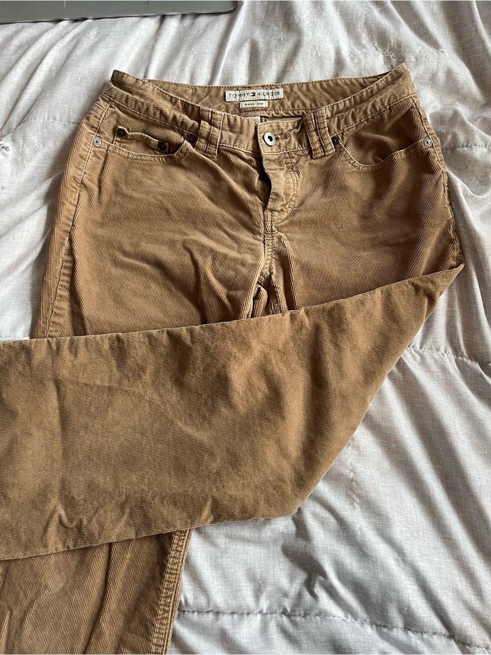 Womens Brown Corduroy Pants - (Brand: Tommy Hilfiger )